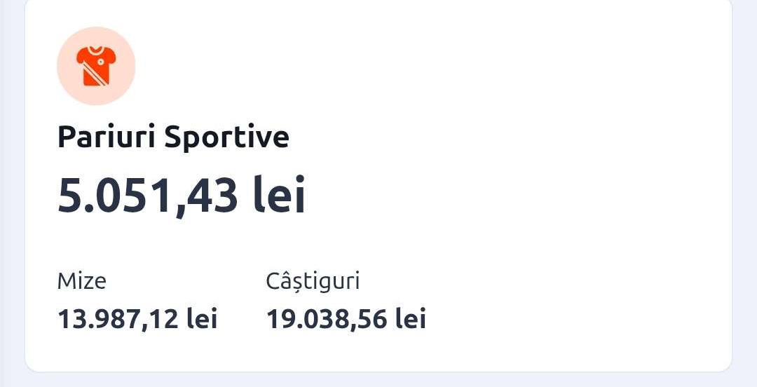 Dovadă Câștig Superbetiv 21